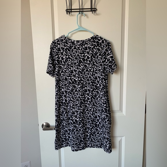 Ellen Tracy Dress Animal Print Two Pockets Size L - Picture 4 of 8